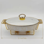 Ceramic Chafing Dish