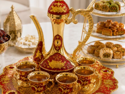 Arabic Coffee Pot Serving Set