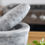 Marble Pestle and Mortar