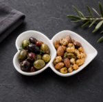 Double Compartment Serving Dishes