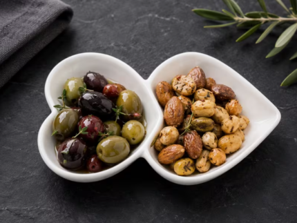Double Compartment Serving Dishes