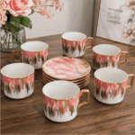 Ceramic Tea Cup & Saucer