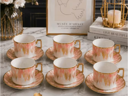 Ceramic Tea Cup & Saucer