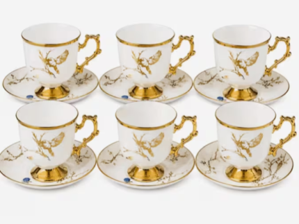 Ceramic Tea Cup & Saucer