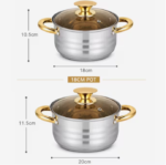 Stainless Steel Cookware Set