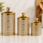 Set of 3 Storage Jars