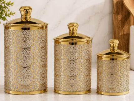 Set of 3 Storage Jars