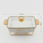 Ceramic Chafing Dish