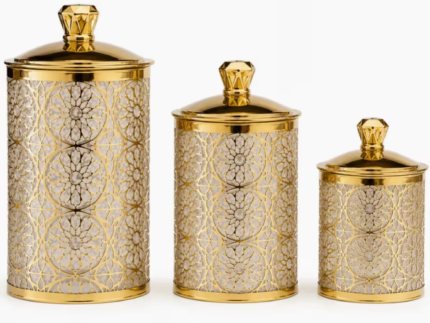 Set of 3 Storage Jars