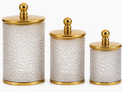 Set of 3 Storage Jars