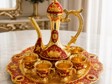 Arabic Coffee Pot Serving Set