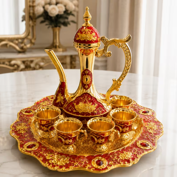 Capture Arabic Coffee Pot Serving Set
