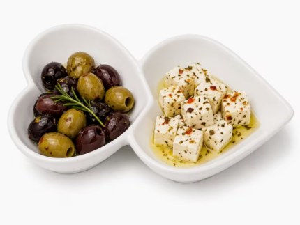 Double Compartment Serving Dishes