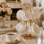 Floral Tea Cup Set