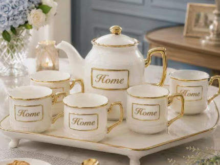 Tea Pot & Cup Set