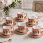 Ceramic Tea Cup & Saucer