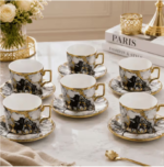 Ceramic Tea Cup & Saucer