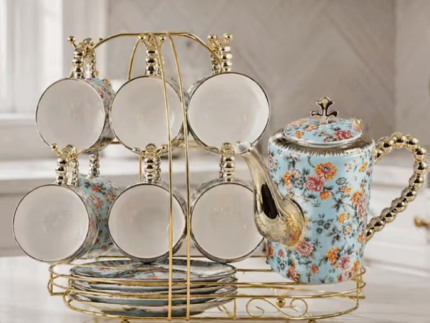 Floral Tea Set