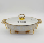 Ceramic Chafing Dish