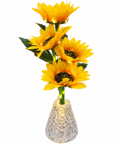 Sunflower LED Vase Lights, view 4