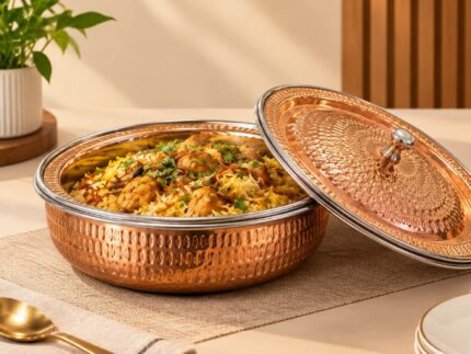 hammered Serving Dishes