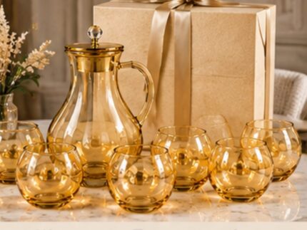 7-Piece Glass Pitcher