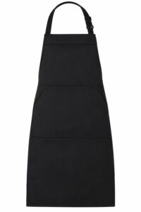 Black Kitchen Apron, view 1