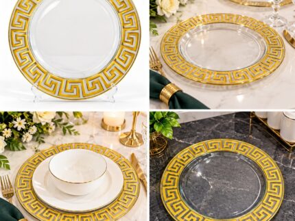 Acrylic Charger Plates